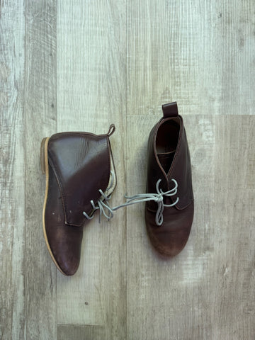 Tocoto Brown Leather Booties