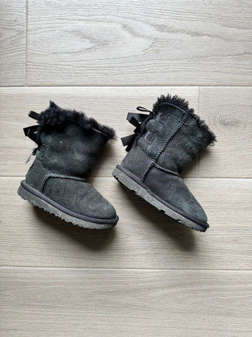 UGGS Black Bow Boots