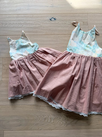 Pleiades Vintage Floral Top Dress - NEW