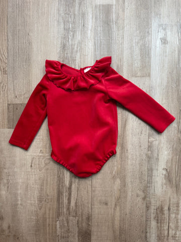 Hanna Andersson Red Onesie