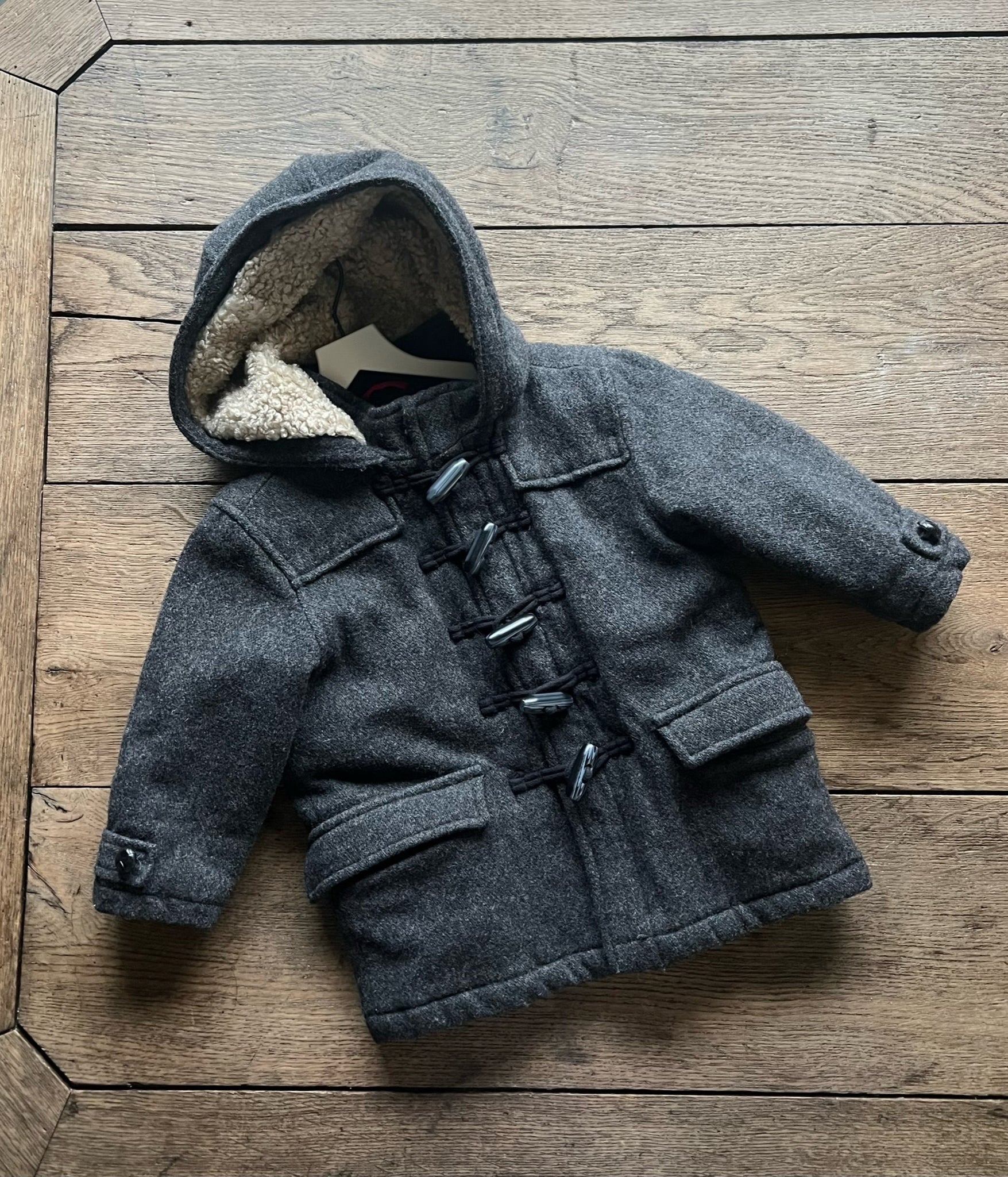 Gap Charcoal Wool PeaCoat