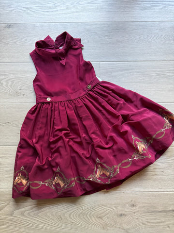 Janie & Jack Autumn Equestrian Dress (Collectors Piece)