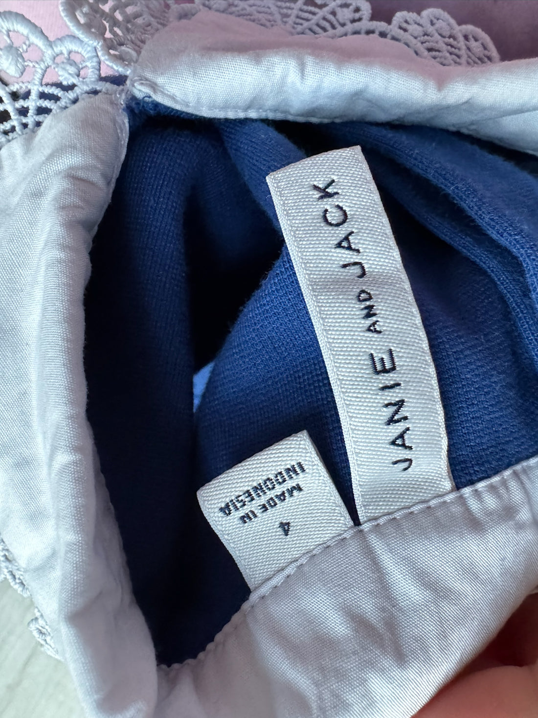 Janie & Jack Blue Dress