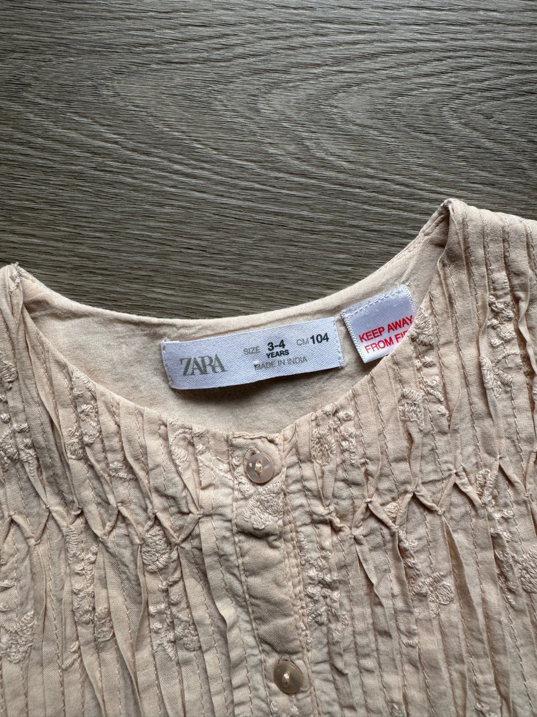 Zara Cream Dress