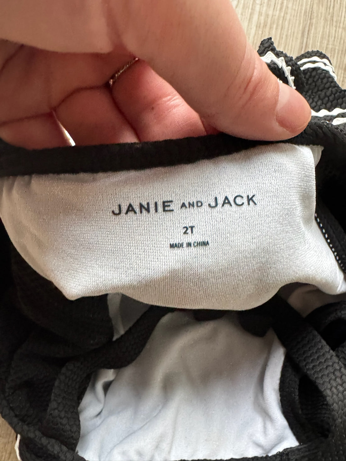 Janie & Jack Black Swimsuit