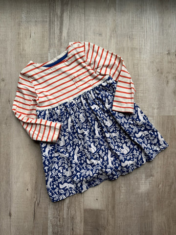 Boden Stripped Fox Dress AS IS