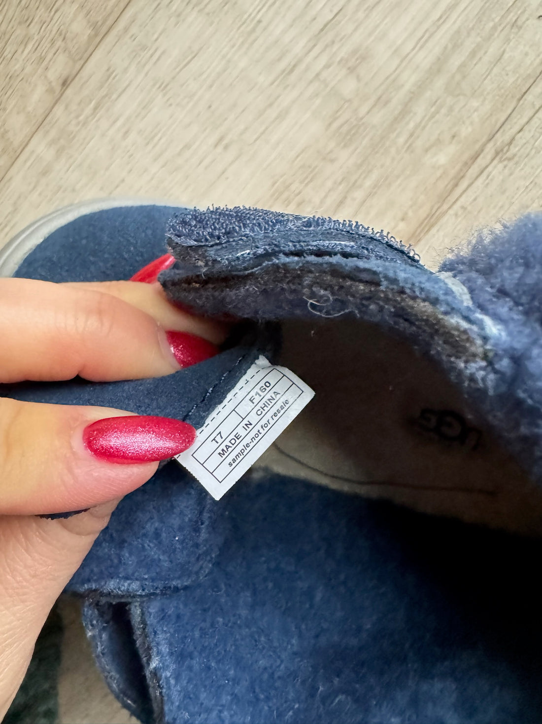 UGG Navy Booties