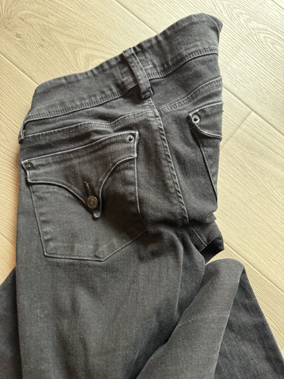 Hudson Collin Skin Black Jeans