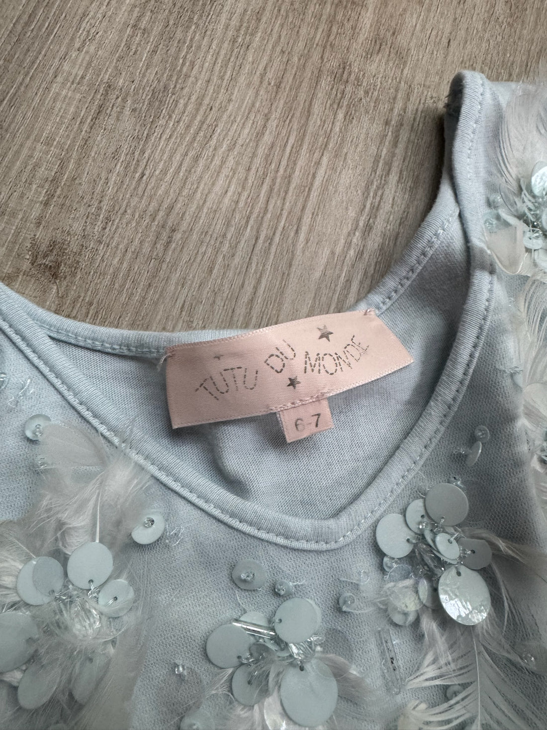 Tutu Du Monde Blue Tulle Dress