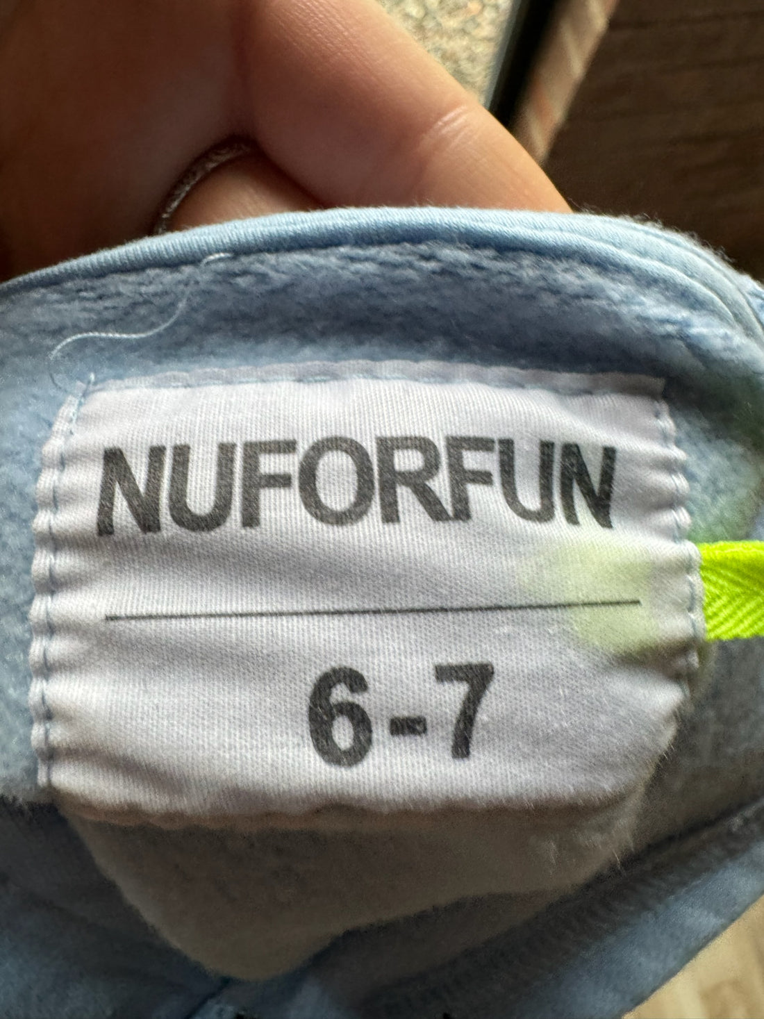 NUFORFUN Blue Star Hoodie