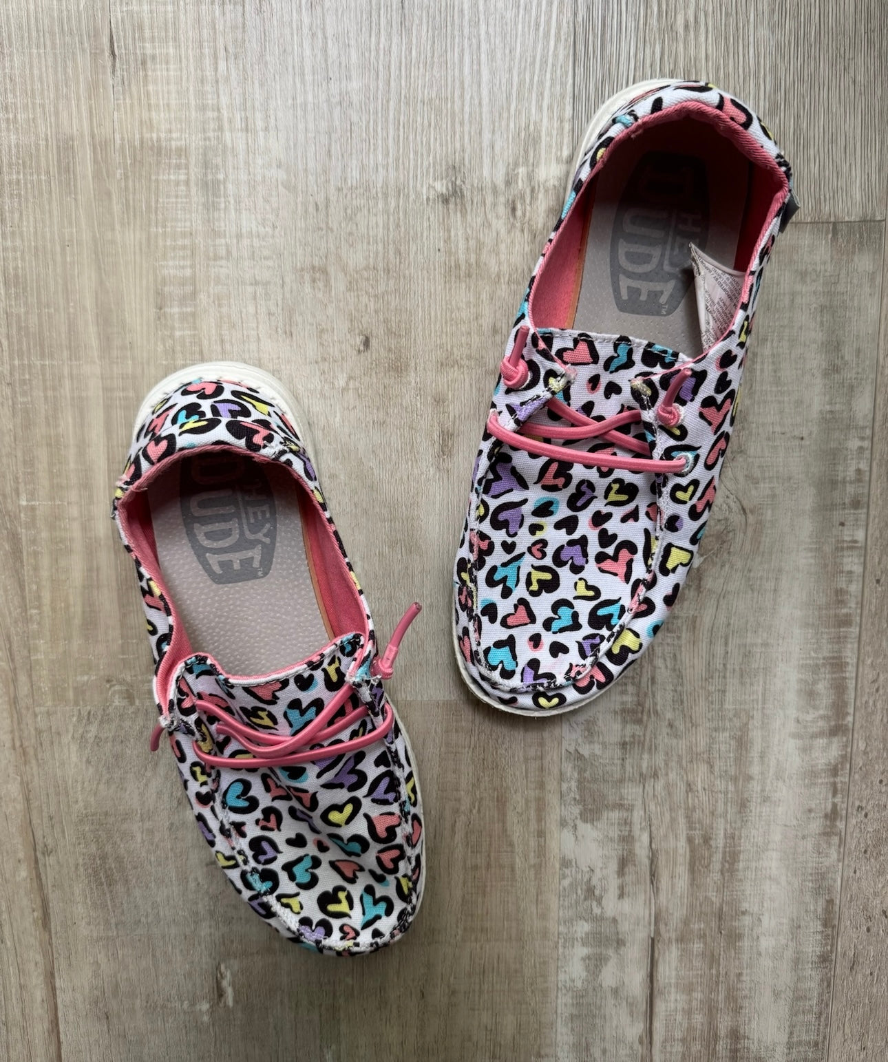 Hey Dude Heart Shoes