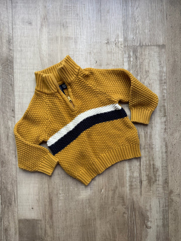 Janie & Jack Mustard Sweater