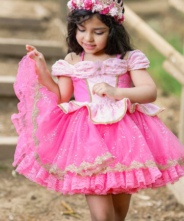 Wild Lilies Pink Princess Dress
