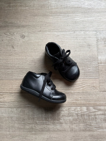Stride Rite Leather Black Boots
