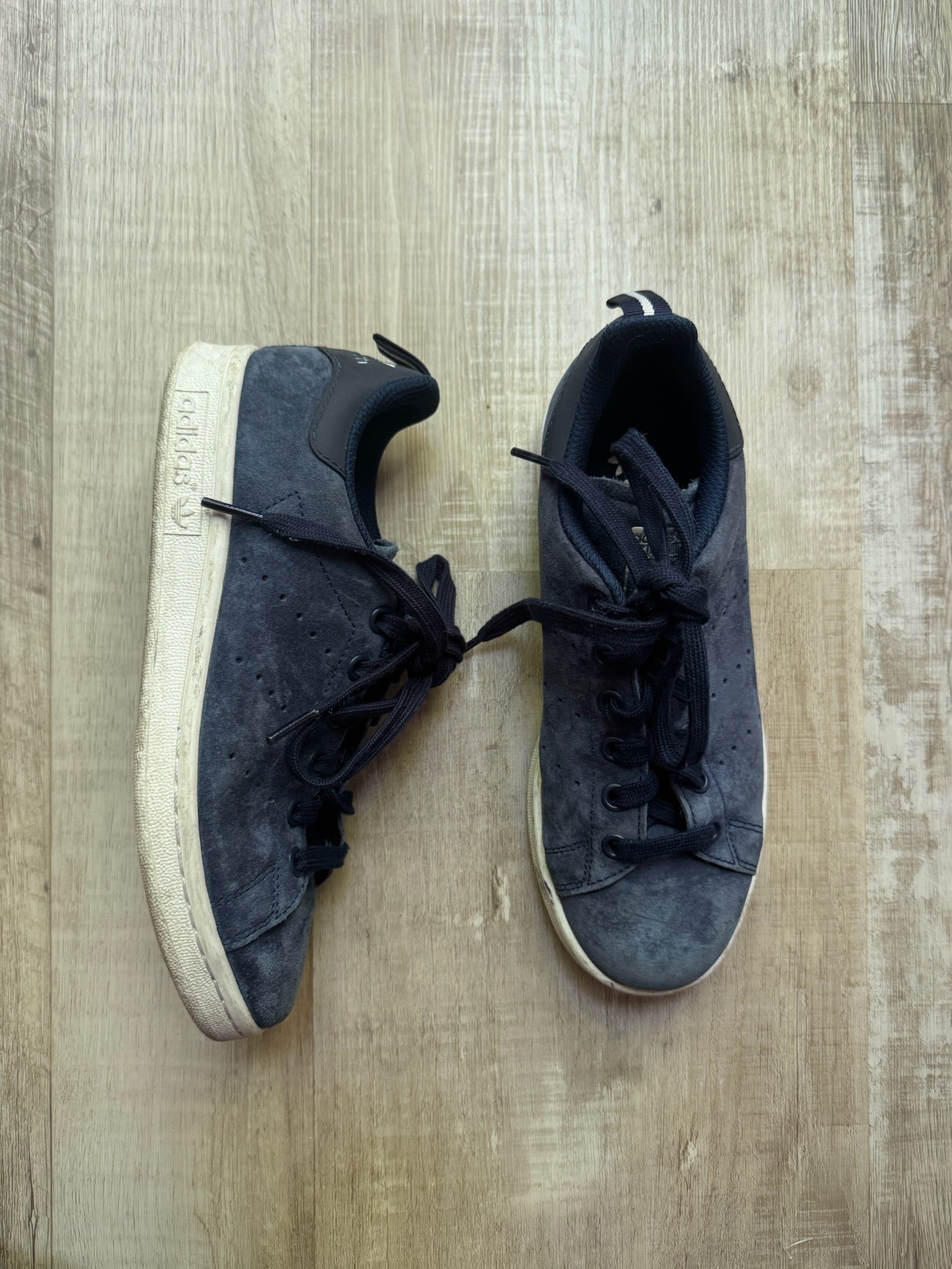 Adidas Navy Suede Shoes