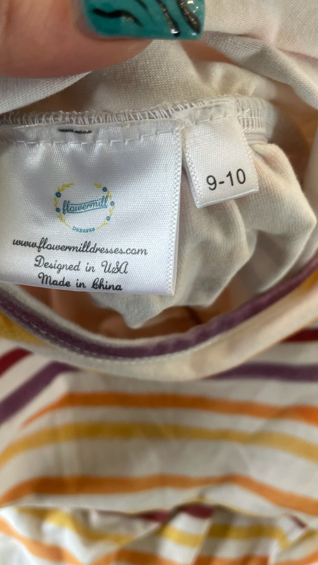 Flowermill Striped Dress