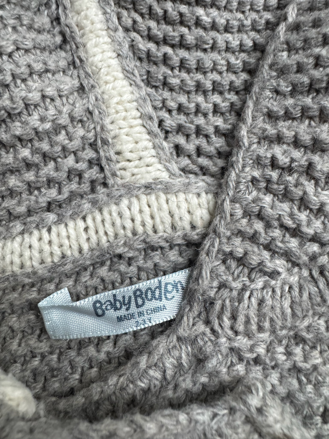Boden Grey Knit Cardigan