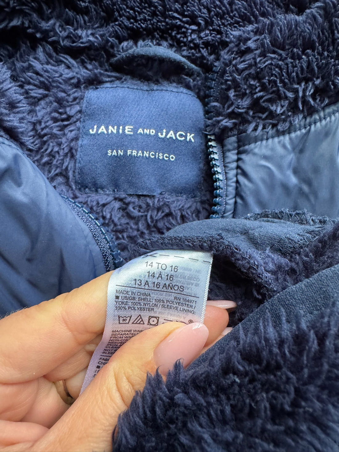 Janie & Jack Blue Jacket
