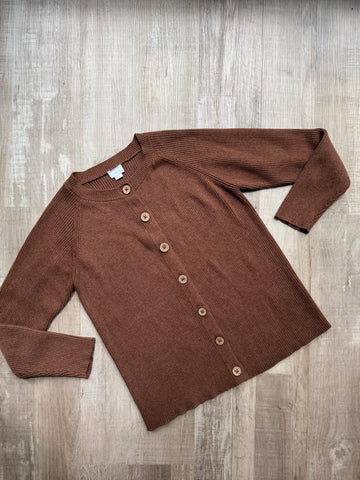 Jamie Kay Brown Cardigan