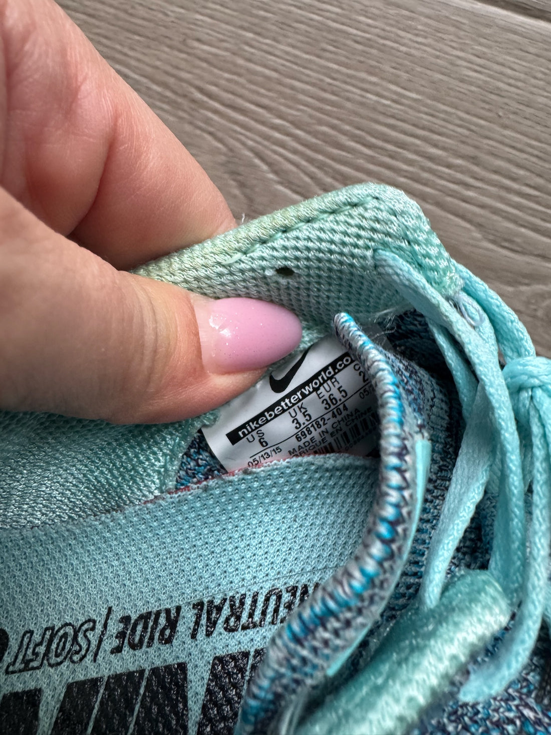 Nike Blue Shoes