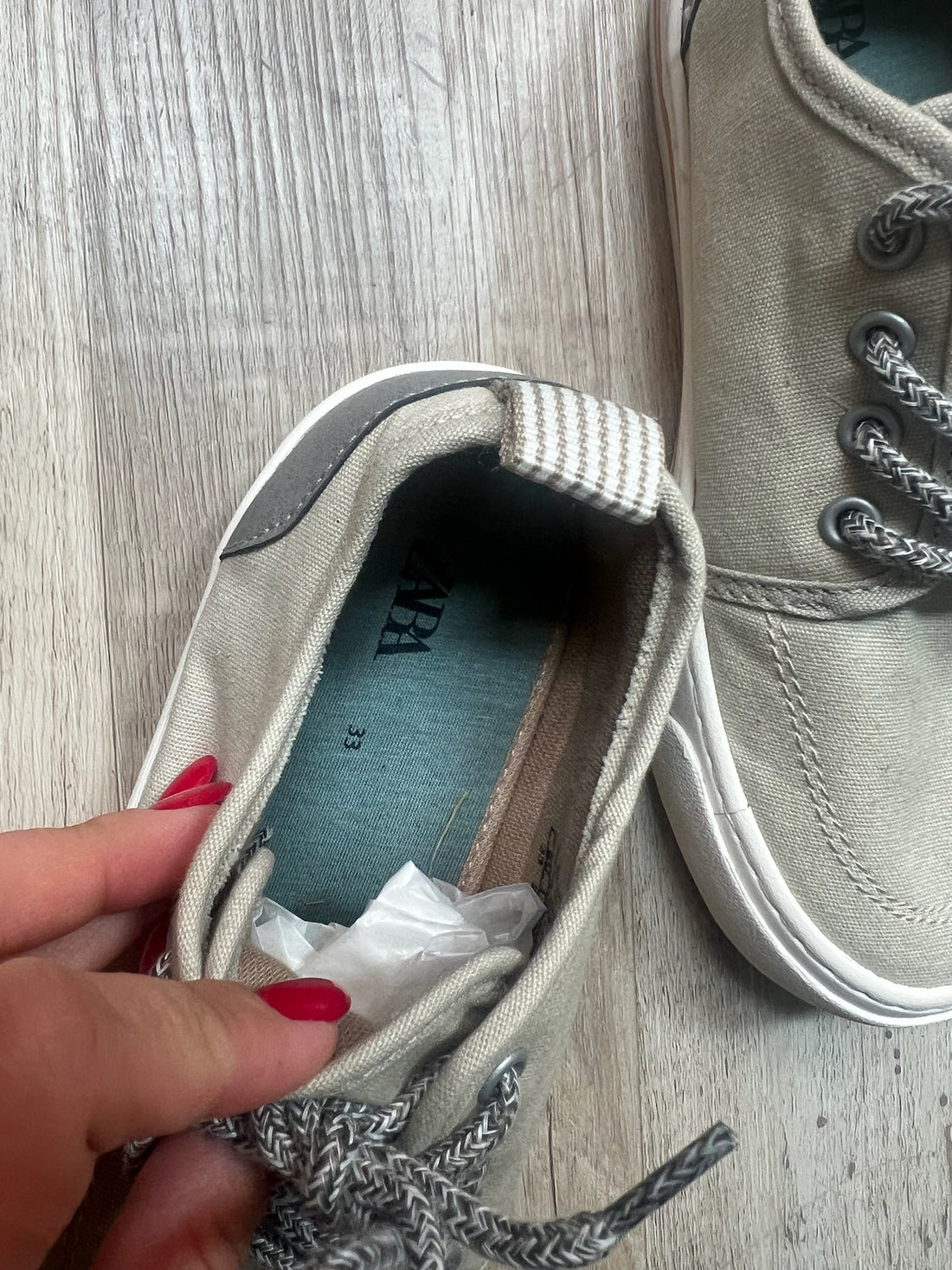 Zara Grey Shoes