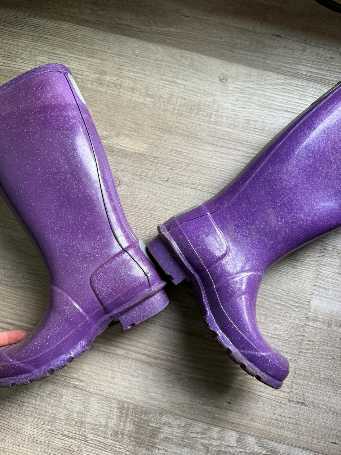 Hunter Purple Boots