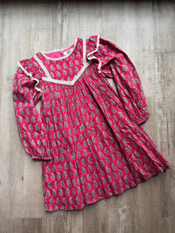 Mini Boden Pink Floral Dress