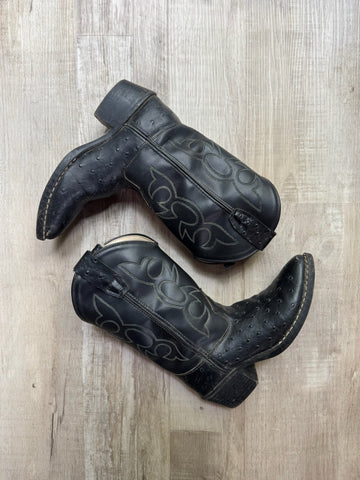 Old West Black Boots