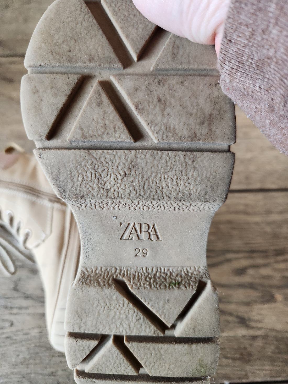 Zara Tan Boots