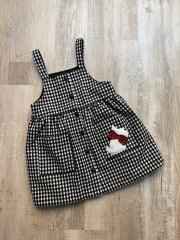 Next Black Checkered Dress