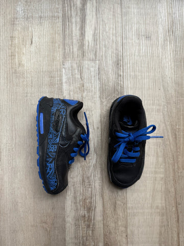 Nike Air Max Black & Blue Shoes