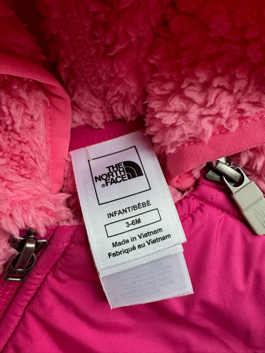 North Face Pink Bunting