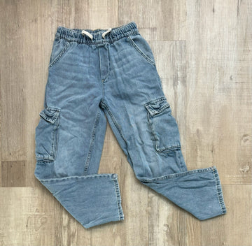 Zara Denim Cargo Pants