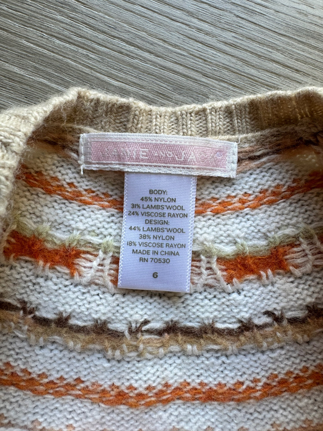 Janie & Jack Pumpkin Cardigan