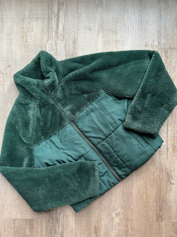 BP Green Sherpa Jacket