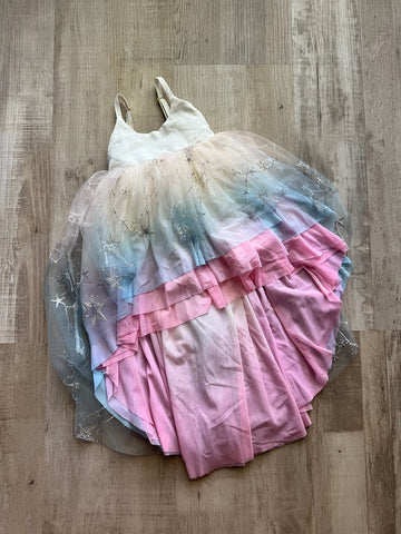 Pleiades Pink Silver Star Tulle Dress