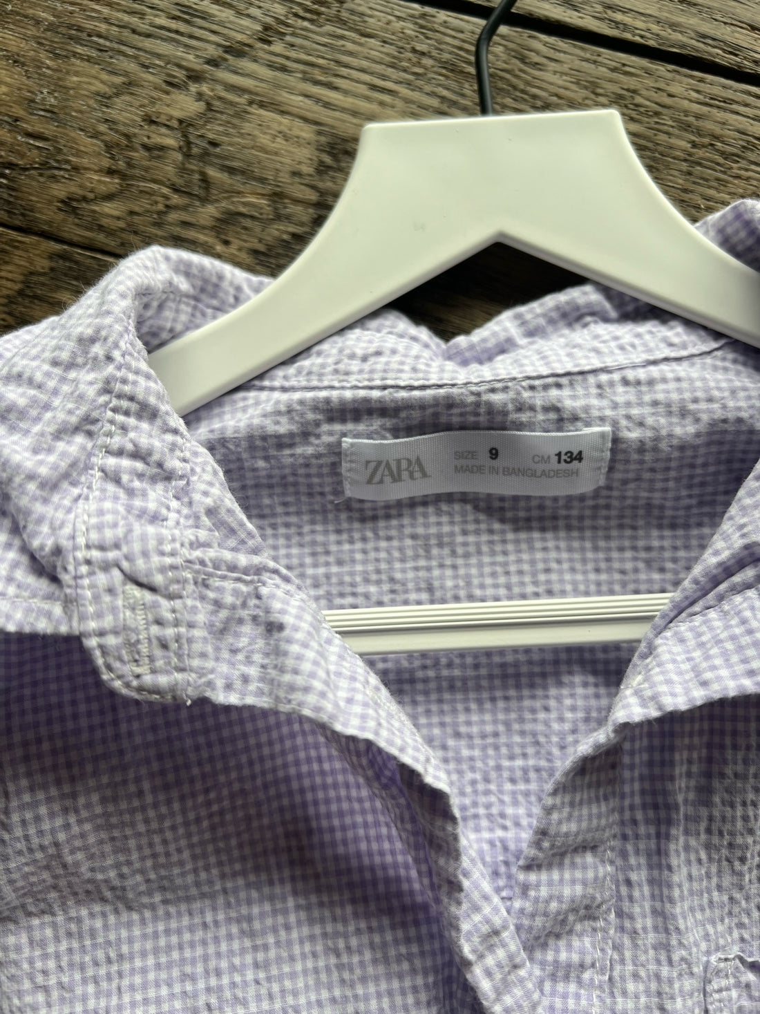 Zara Purple Button Down