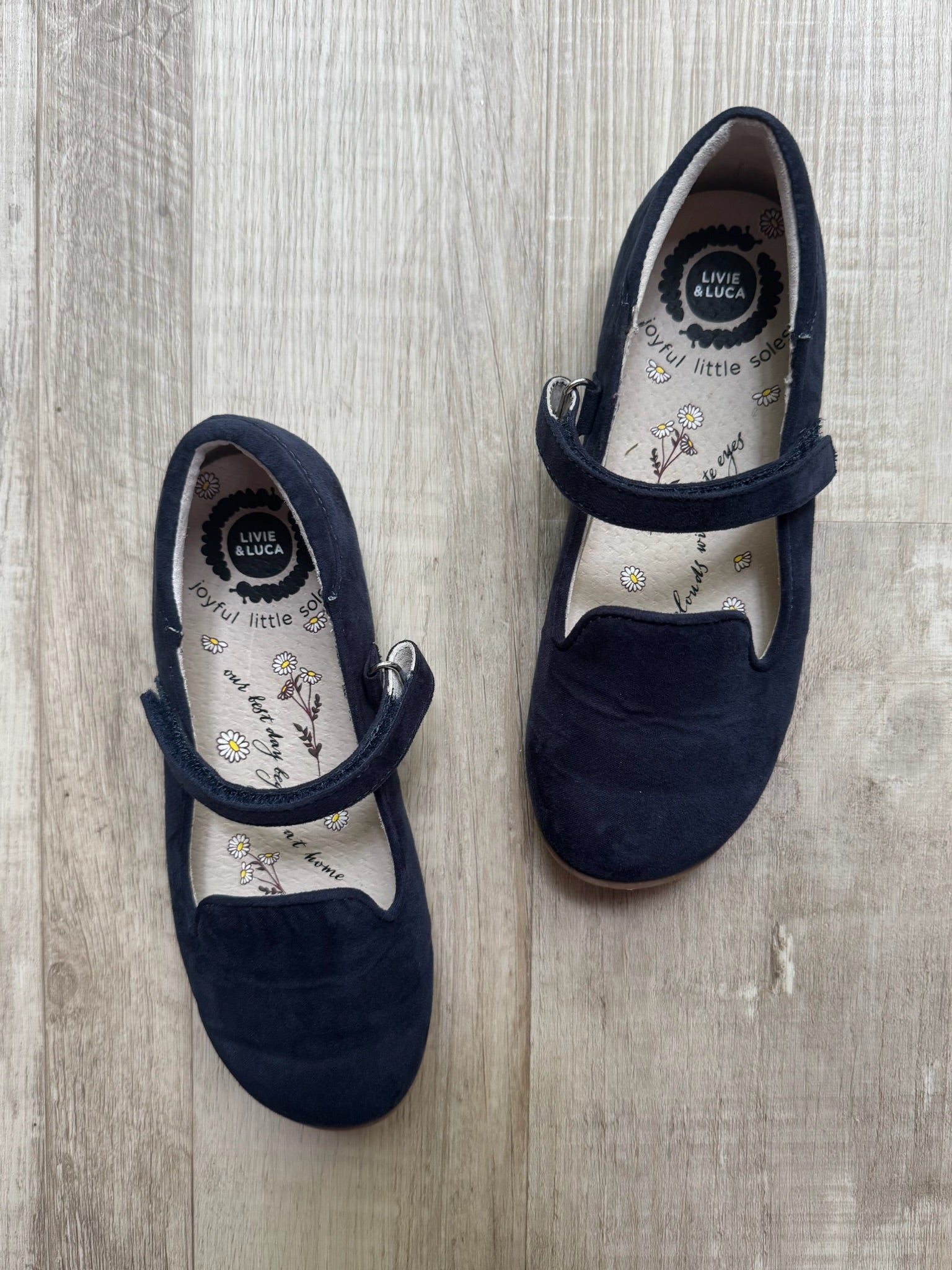 Livie & Luca Navy Mary Janes