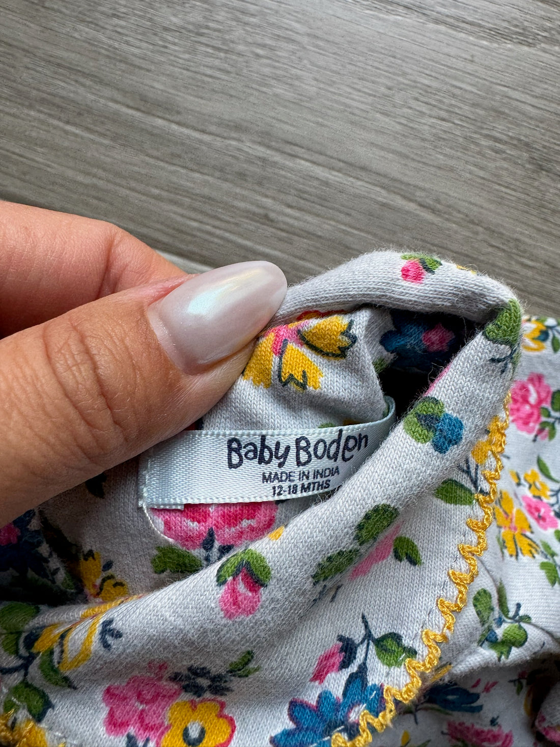 Baby Boden Floral Dress