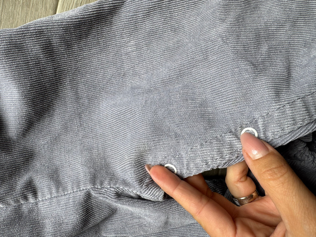Vintage Grey Romper - AS IS