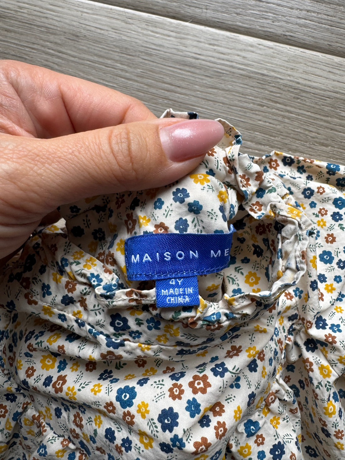 Maison Me Floral Top