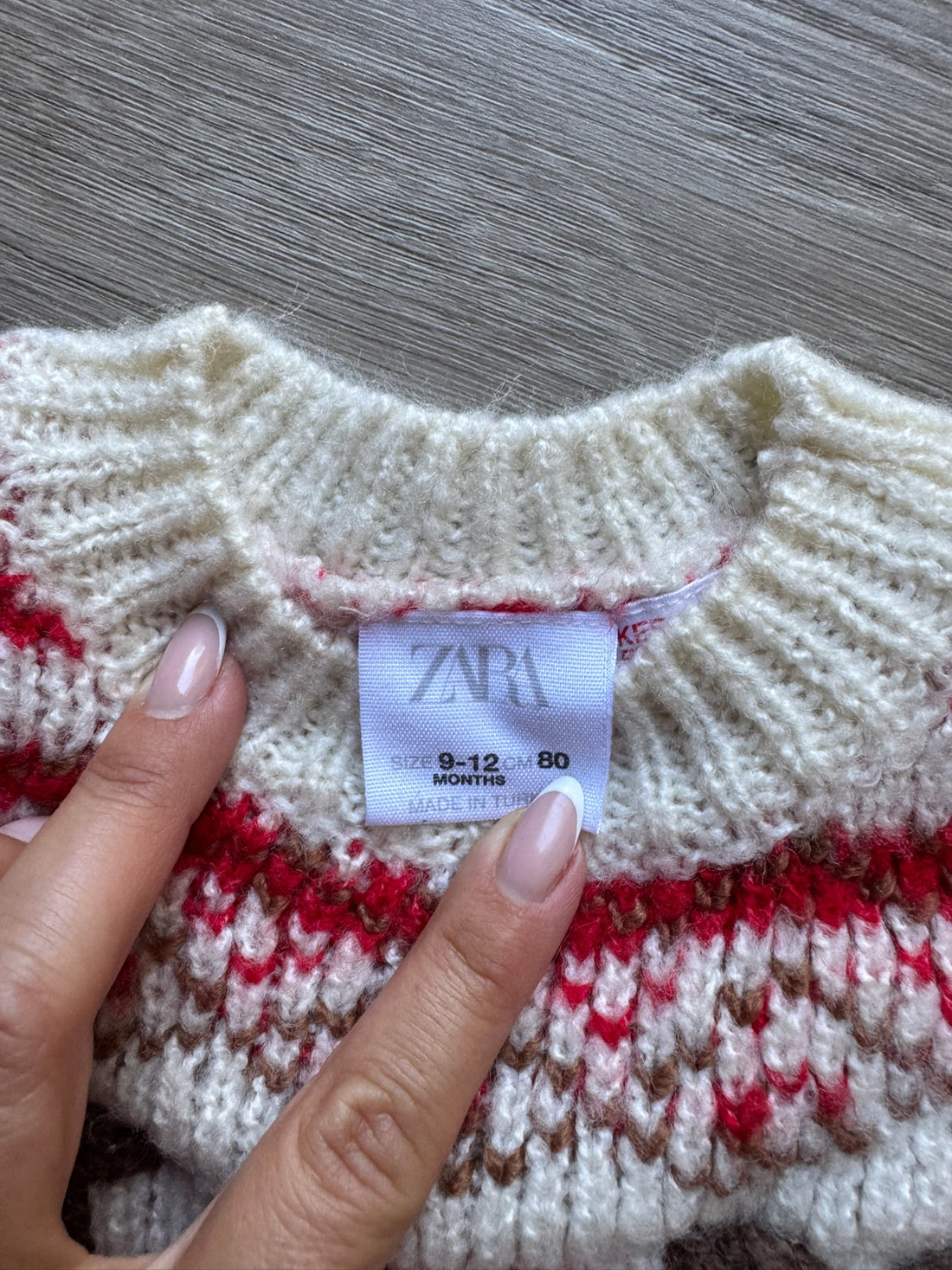 Zara Christmas Sweater