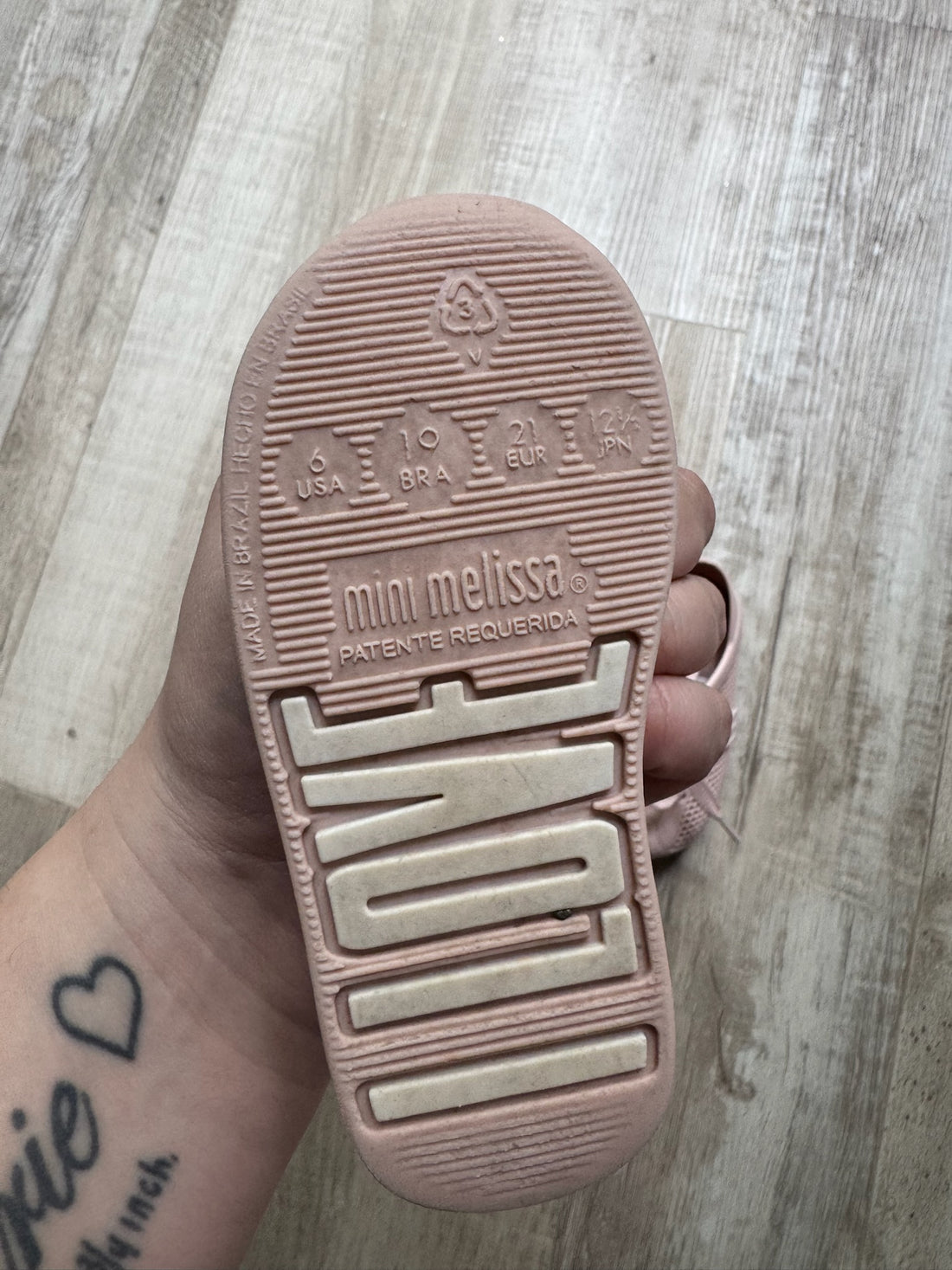 Mini Melissa Pink Shoes