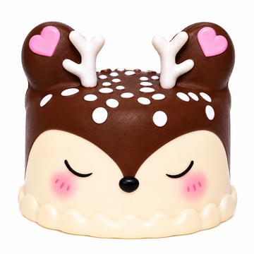 REINDEER CAKE SLOW RISE FOAM SQUISHY