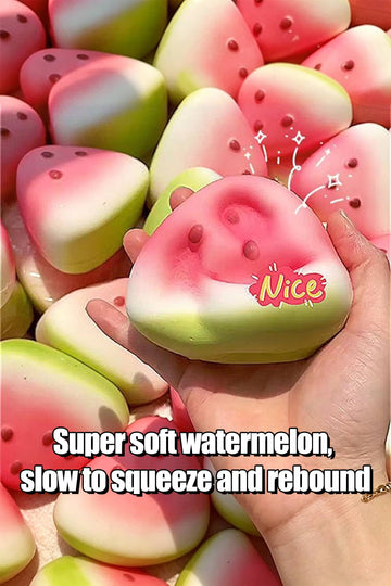 Watermelon Slice Slow Rebound Stress Relief Squeeze Toy