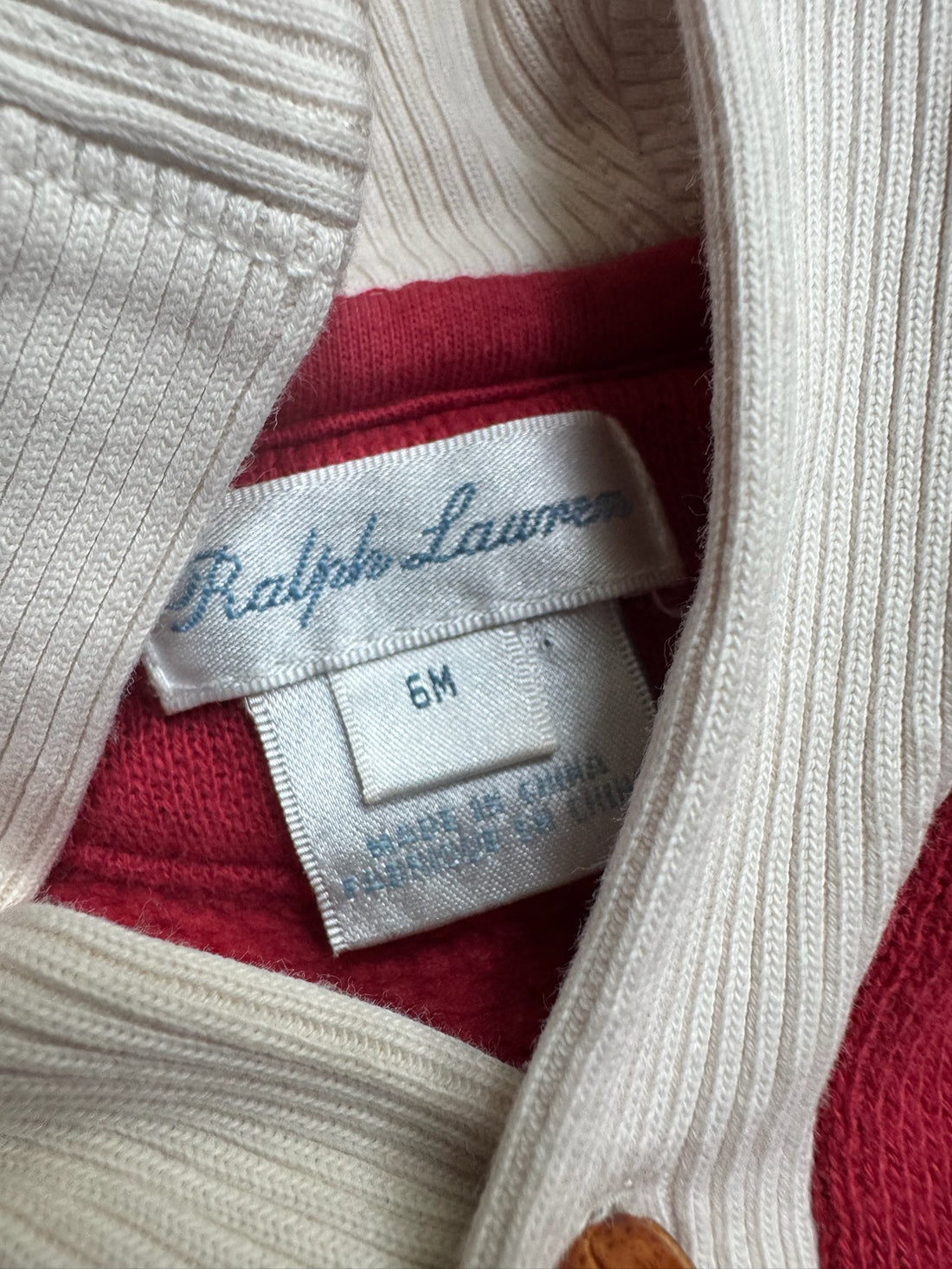 Ralph Lauren Red Romper