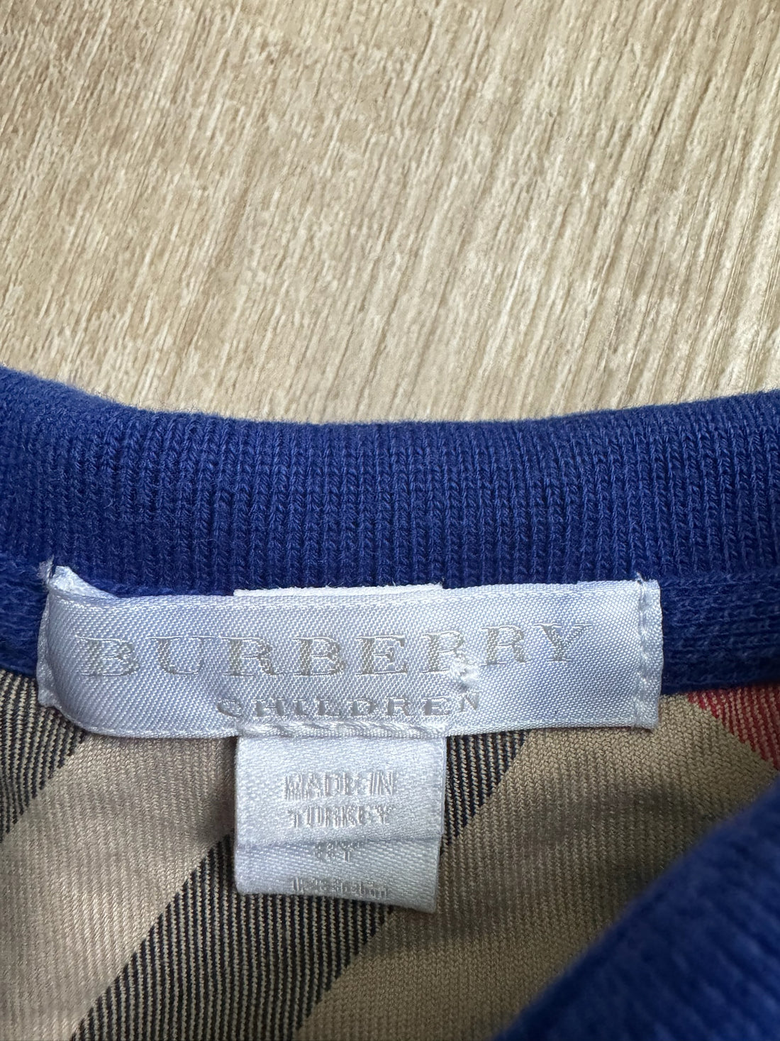Burberry Blue Polo