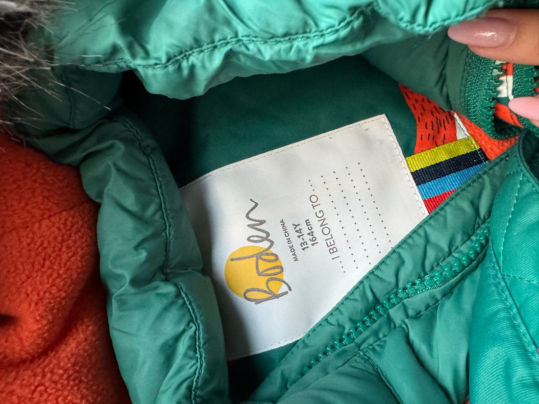 Boden Green Fox Coat