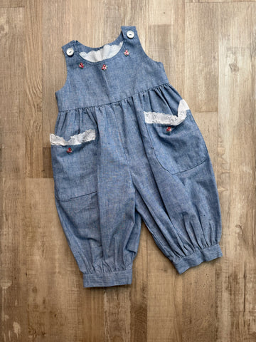 Vintage Chambray Romper