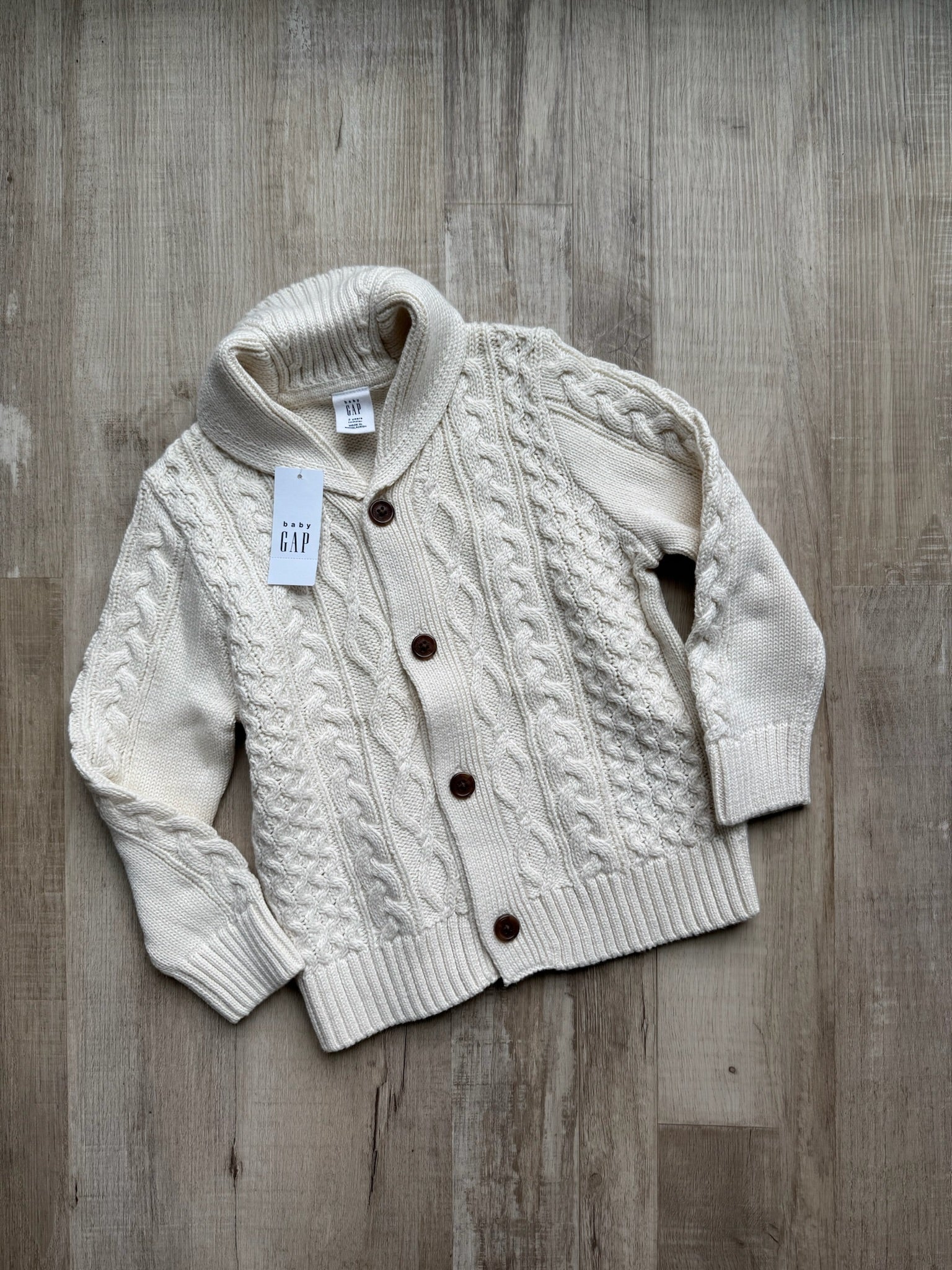 Gap Cream Cardigan - NEW
